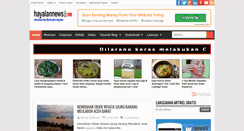 Desktop Screenshot of hayalannews.com